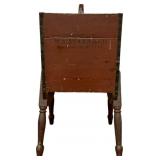 Antique Evans & Fo Wooden Butter Churn.