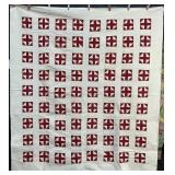 PA Dutch Folk Art  Shoofly Pattern Quilt.