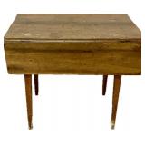 Early 19th C. Drop Leaf Table.