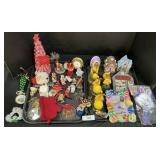 Christmas Ornaments, Easter Figurines.