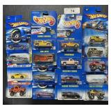 17 NOS Die Cast HotWheels Toy Cars.