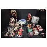 Christmas Ornaments, Figurines & Plates.