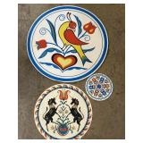 PA Dutch Hex Signs, Distelfink, Tulips, Unicorns.