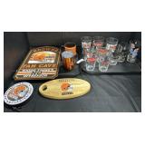 Budweiser & Character Glasses, Browns Memorabilia