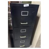 Pressed Steel Filing Cabinet.