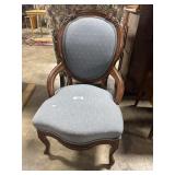 Antique Victorian Style Parlor Chair.