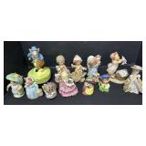 Hummel, Lefton, Beswick Figurines. Japan S&P