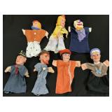 Vintage Vinyl Hand Puppets.