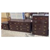Traditional Chippendale Style Dresser, Vanity &