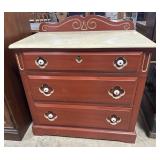 Folk Art Chest of Drawers.
