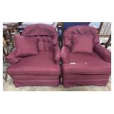 (2) Upholstered Accent Chairs.