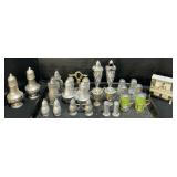 Salem Pewter, Souvenir Salt & Pepper Shakers.