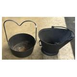 Coal Bucket & Wagon Train Kettle.