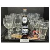 Penn State Coke Bottle, Metal, Glassware.