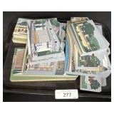 Vintage Wooden Village Blocks.