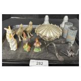 Salt & Pepper Shakers, Fork Holders.