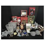 Lot Of Christmas Ornaments & Figurines.