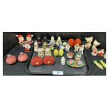 Christmas & Japanese Salt & Pepper Shakers.