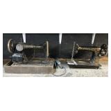 Pair Of Antique Singer Sewing Machines.