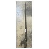 Large 4 Ft. Antique Wrench.