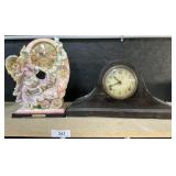 WM. L. Gilbert & Soltano Col. Mantle Clocks.