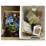 Cookware Utensils, Nana Heart Sign, Faux Flowers.