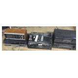 Kenwood Receiver & DVD Player, Panasonic Radio.
