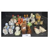 Japan, Germany & Chalkware S&P Shakers.