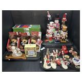 Christmas Ornaments, Lights, Nutcrackers.