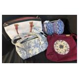 Vera Bradley Bag, Quilted Cloth Purses.