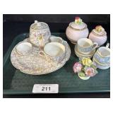 Floral Ceramic Tea Set.