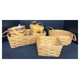Lot Of Longaberger Baskets.