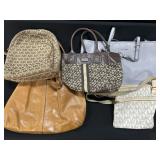 Michael Kors & Hilfiger Purses & Backpack.