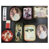 Advertising Trays, Coca Cola, Budweiser, Pepsi.