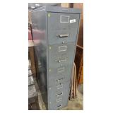 Pressed Steel 5Drawer Filing Cabinet.