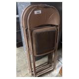 (3) Vtg Steel Folding Chairs.