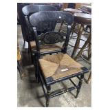 (2) Turtleback Hitchcock Chairs.