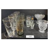 Crystal Vase. EAPG Vase, Glassware.