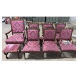 Victorian Eastlake Style Parlor Set.