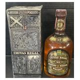 Chivas Regal Blended Scotch Whisky Bottle W/Box.