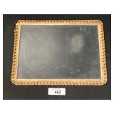 Antique Wood Framed 2 Sided Slate Chalkboard.