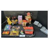 Vintage Toys, Mickey Mouse Bank, Viewfinder, ERTL.