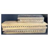 Wooden Cigar Molds.