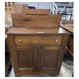 Ornate Maple Washstand.