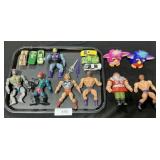 He-Man Action Figures, Hot Wheels Cars.