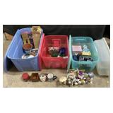 Christmas & Easter Figurines, Mugs, Candles.