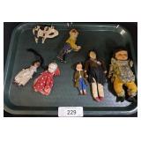 Vintage Cloth & Porcelain Dolls.