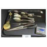 Flatware, Utensils, Silver Box.
