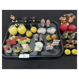 Japan Fruit & Animals Salt & Pepper Shakers.