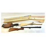 Gun Stocks & Winchester 12 GA Barrel.